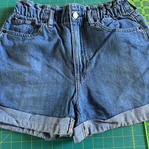 GAP Denim Elastic Waist Shorts